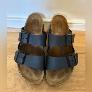 Birkenstock Black/Charcoal Sandals